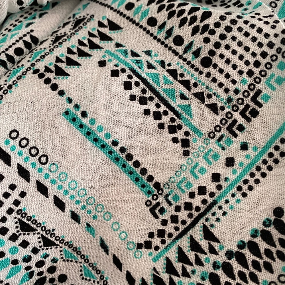 En Créme Mint Green Kimono Style Top - Picture 10 of 11